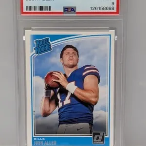 2018 Panini Donruss Josh Allen RC #304 PSA 9