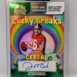 2025 Leaf Metal Lucky Breaks Auto Joe Montana 2/10