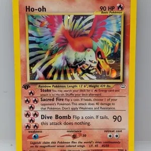1995 Pokemon 1st Edition Ho-oh Neo Revelation