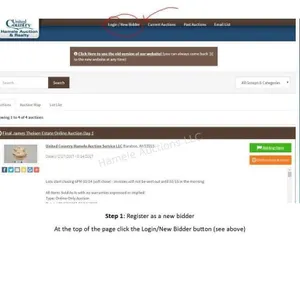 How to register and bid