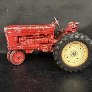 Vintage metal tractor