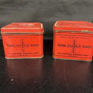 C14 Cadweld Signal Bonds tin