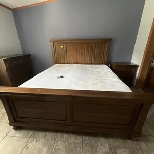 ASHLEY FURNITURE- KING SIZE TEMPUR-PEDIC BED W/ FR