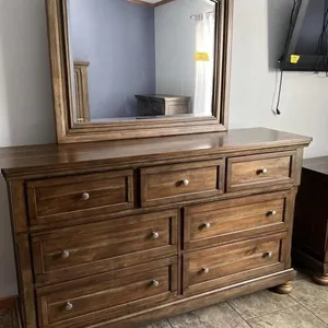 ASHLEY FURNITURE- 7 DRAWER DRESSER W/ MIRROR