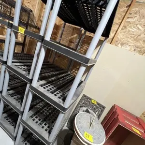 PLASTIC STORAGE RACK (5 SHELVES)