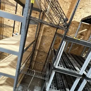 METAL STORAGE RACK (5 SHELVES)