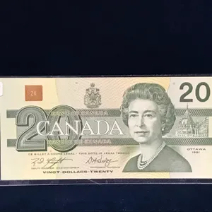 1991 Canadian $20 Bank Note
