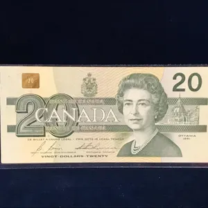 1991 Canadian $20 Bank Note
