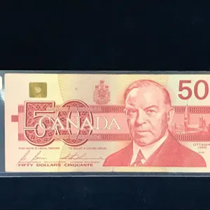 1988 Canadian Snowy Owl $50 Bank Note