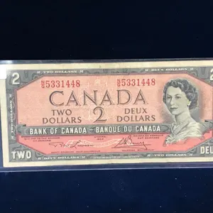 1954 Canadian $2 Bank Note