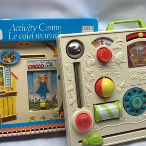 Vintage Kids Activity Toy lot of 2 play sets fishe