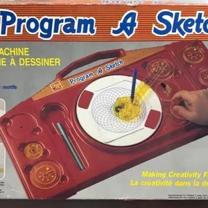 Vintage Ohio Art Program A Sketch toy in box
