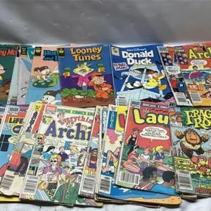 Vintage comic Book lot Archie Looney Tunes Fraggle