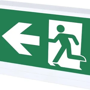 New $59 Qllite Running Man Exit Sign LED Emergency