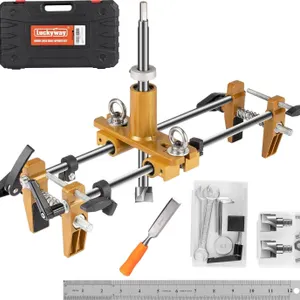 New $140 Luckyway Door Lock Mortising Kit with...