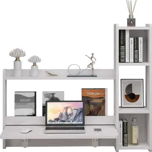 NEW $240 (41") Wall Mounted Laptop Computer Desk