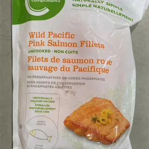 NEW (2Pk- 400g) Wild Pacific Pink Salmon Fillets