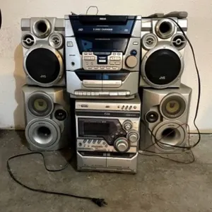 JVC MX-K6 Stereo system, 3-changer, AM/FM