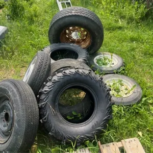 Bundle with 8 assorted Tires