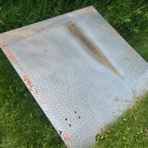 Thick Aluminum Dock Plate, 5ft x 5ft x 1/2"Thick