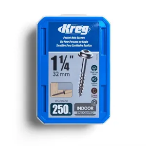 Kreg Zinc Pocket-Hole Screws 4 Inch