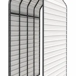 SDLANCH 2026 12' x 20' Fully Enclosed Carport