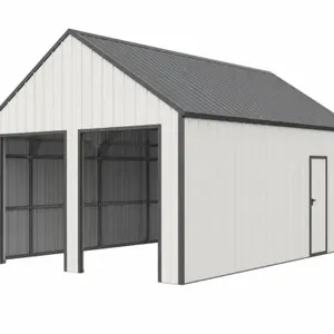 SDLANCH 2026 25' x 33' Enclosed Double Garage