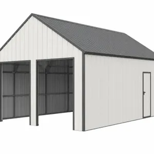 SDLANCH 2026 25' x 33' Enclosed Double Garage