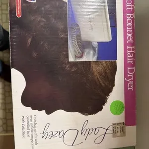 Soft bonnet hairdryer