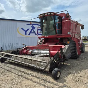 1997 CASE IH 2188 COMBINE W/ STRAWMASTER PICKUP