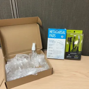 Personal Care Bundle With XFIT Facial Tailoring Kit, Metatarsal Pads (Small), and Reusable Spray Bot