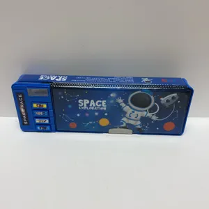 Multi-Function Space Exploration Pencil Box With Astronaut Theme, Made in China, DS6018/DS6020 Model