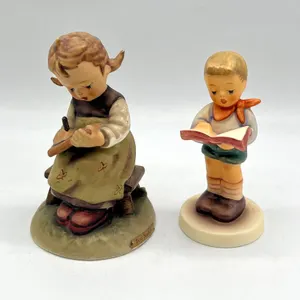 Goebel Hummel Student Figurines Pair
