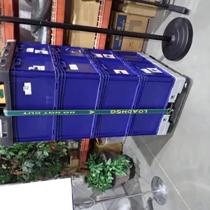 Load Hog 8-Bin Mobile Transport Box w/Lids and Room Dividers.