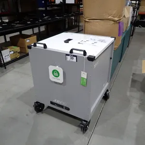 LocknCharge Joey 30 MK4 Multi Device Charging Cart w/ 30 Bay Store and Charge Slots.