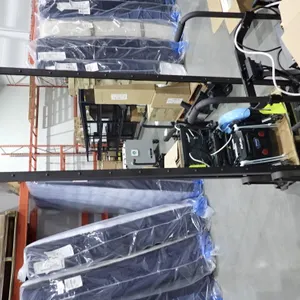 Lot of (2) 71"x24" Swinging Frame Mirrors- NOTE: ONE MISSING MIRROR.
