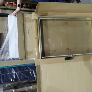 Lot of Jewellery Display Case and Sandwich Board 24"x36" Sign Frame.