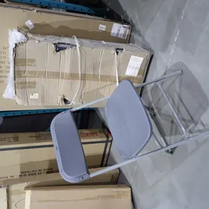Lot of (10) Plastic Folding Chairs.