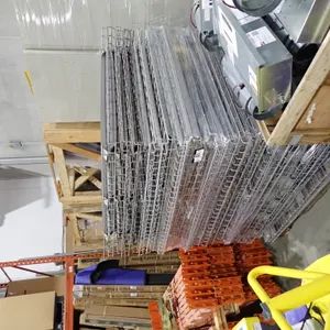 Lot of (46) 45-1/2" x 43" Wire Pallet Racking Decks.
