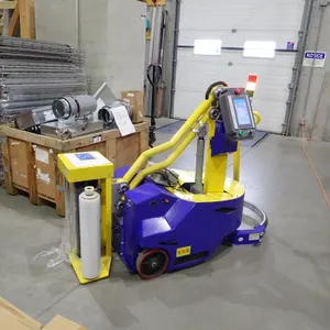 Self Propelled  Wrapping Machine w/ (4) Boxes Wrap.