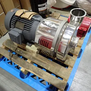 Q-Pumps QC+4410-M-DG SIC 3 1/4" Centrifugal Pump w/3-phase 7.5hp Induction Motor.
