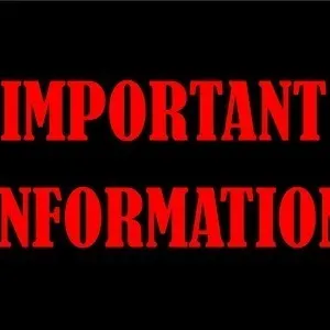 IMPORTANT INFORMATION