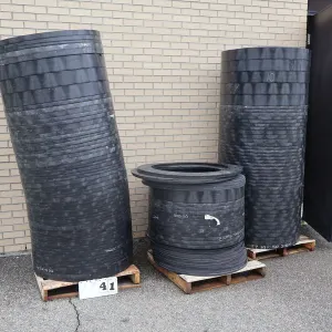 (3) pallets of Man Hole Risers
