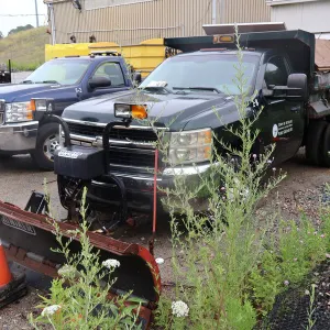 2008 Chevrolet Silverado 3500HD Dump Truck with Plow and Sander
