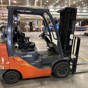 Toyota 8FGCU25 propane forklift with side shift, 4500lb capacity, ser#: 31859