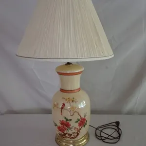 Asian Inspired Opalescent Lamp