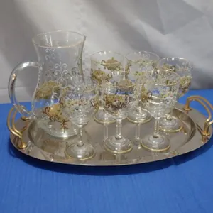 Venice Blown Glass with Gold