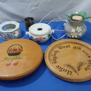 Wooden Lazy Susan and More