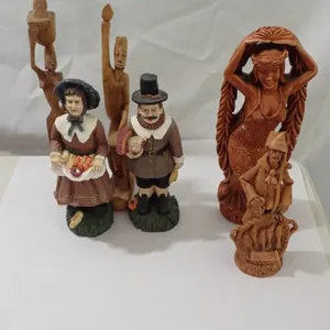 Figures in Wood and Clay