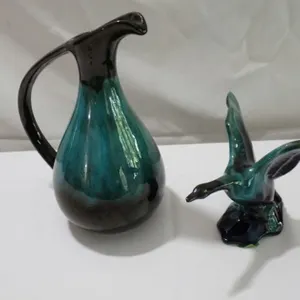 Pitcher and Goose in Glaze